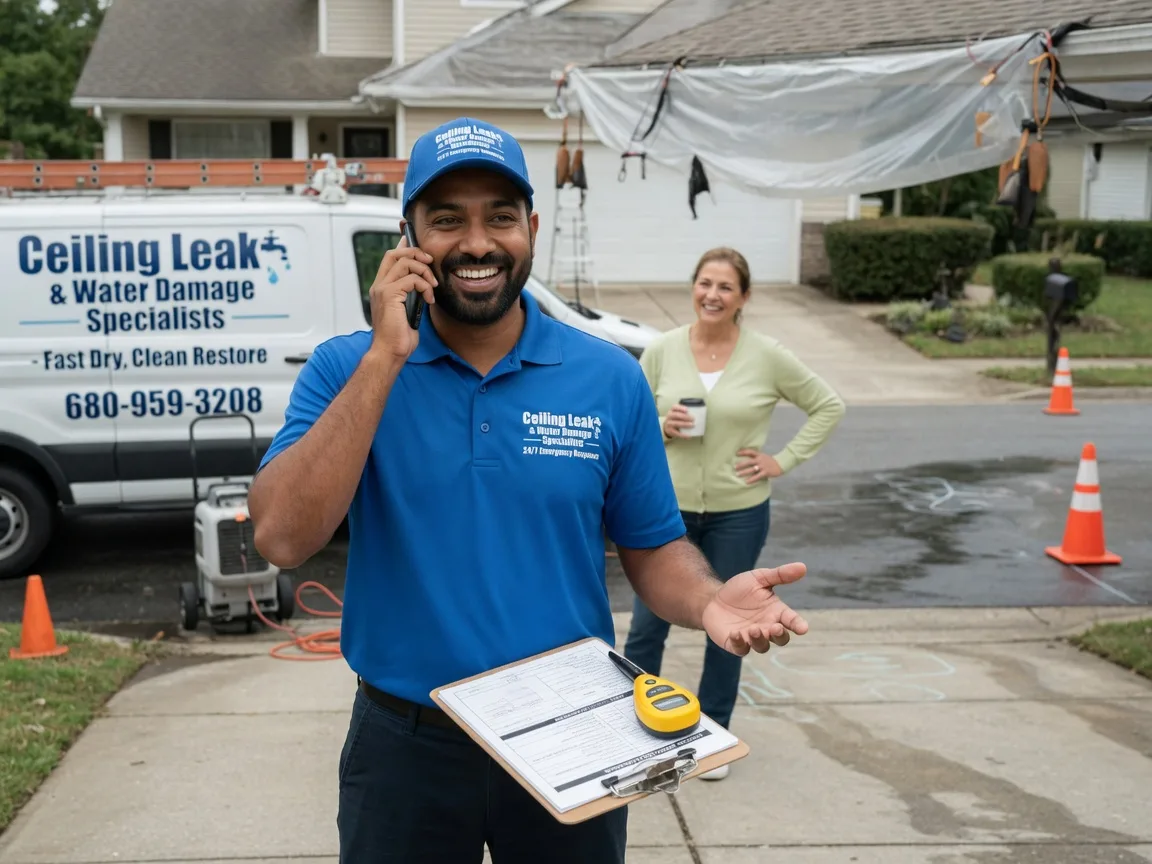 Ceiling Leak Cleanup Saddle Brook, NJ FAQs